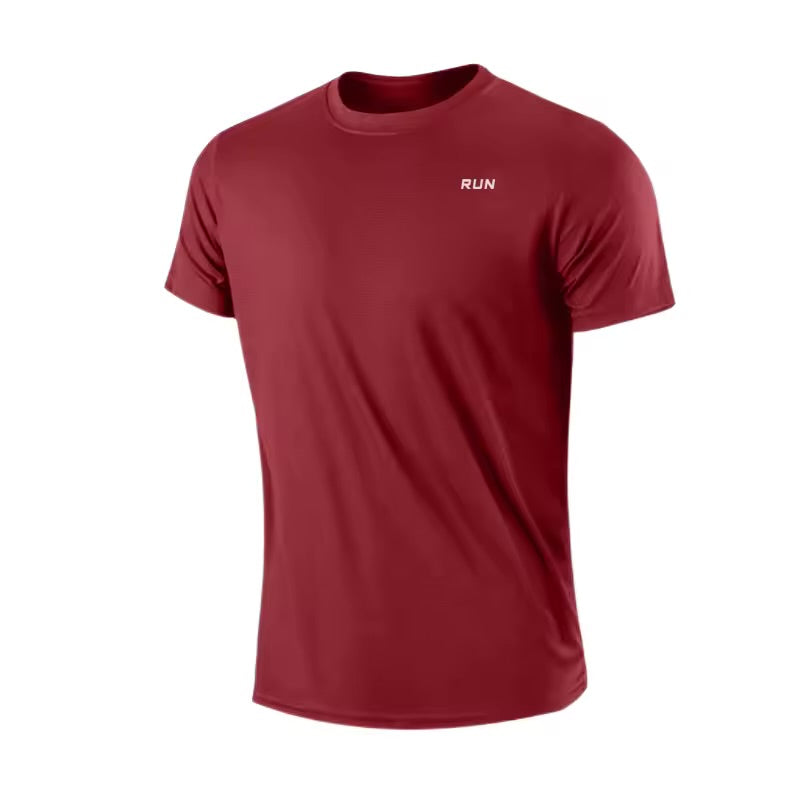 Men's Quick Dry Short Sleeve Gym T-Shirt