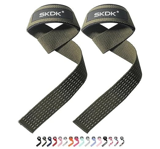 Weightlifting Straps - Anti-Slip Silicone Wrist Straps