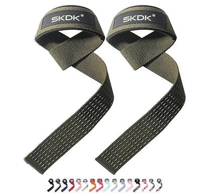 Weightlifting Straps - Anti-Slip Silicone Wrist Straps