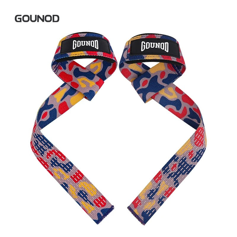 Weightlifting Straps - Anti-Slip Silicone Wrist Straps