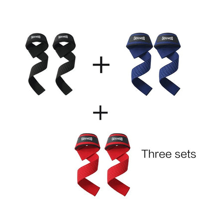 Weightlifting Straps - Anti-Slip Silicone Wrist Straps