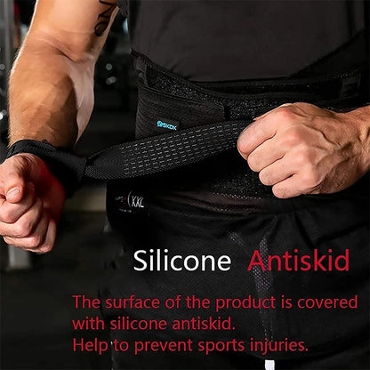 Weightlifting Straps - Anti-Slip Silicone Wrist Straps