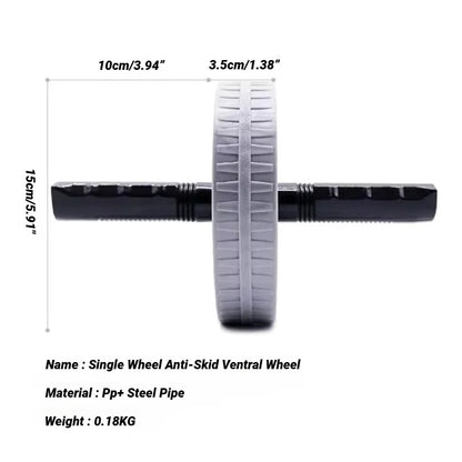 Abdominal Wheel – Strong Load-Bearing, Non-Slip Roller for Core & Muscle Training